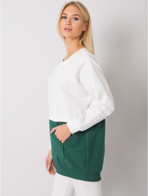 Bluza-RV-BL-7197.89P-biało-zielony Bluza-RV-BL-7197.89P-biało-zielony