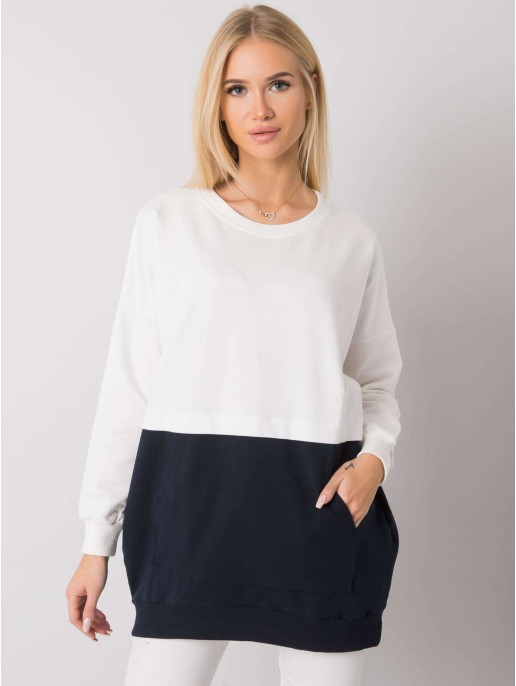 Bluza-RV-BL-7197.89P-biało-granatowy Bluza-RV-BL-7197.89P-biało-granatowy