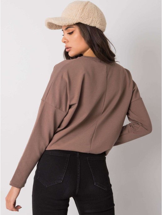Bluzka-RV-BZ-7200.30P-brązowy Bluzka-RV-BZ-7200.30P-brązowy