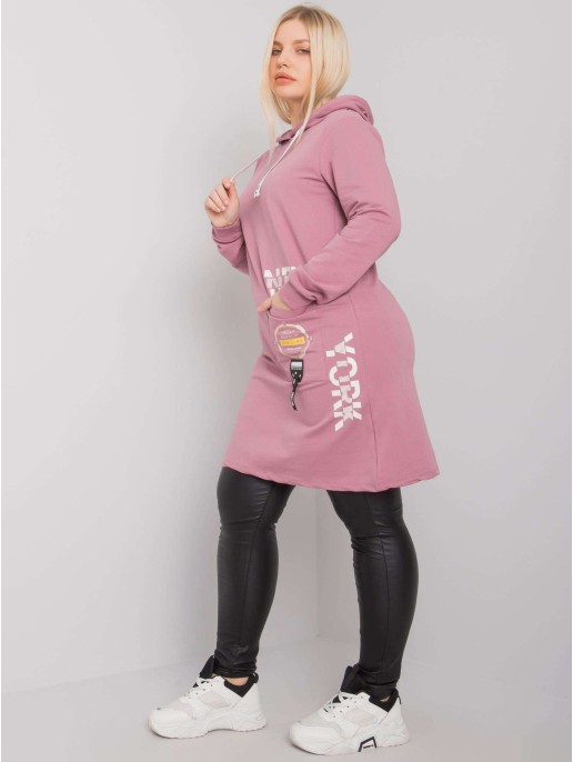 Tunika-RV-TU-7221.80P-tamsiai rožinė Tunika-RV-TU-7221.80P-tamsiai rožinė