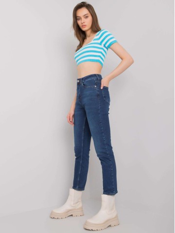 Spodnie jeans-MR-SP-5326.41-ciemny niebieski 2