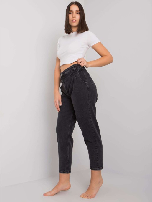 Spodnie jeans-MR-SP-263.65P-ciemny szary Spodnie jeans-MR-SP-263.65P-ciemny szary