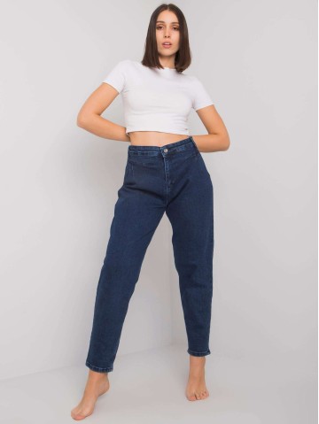 Spodnie jeans-MR-SP-263.65P-ciemny niebieski