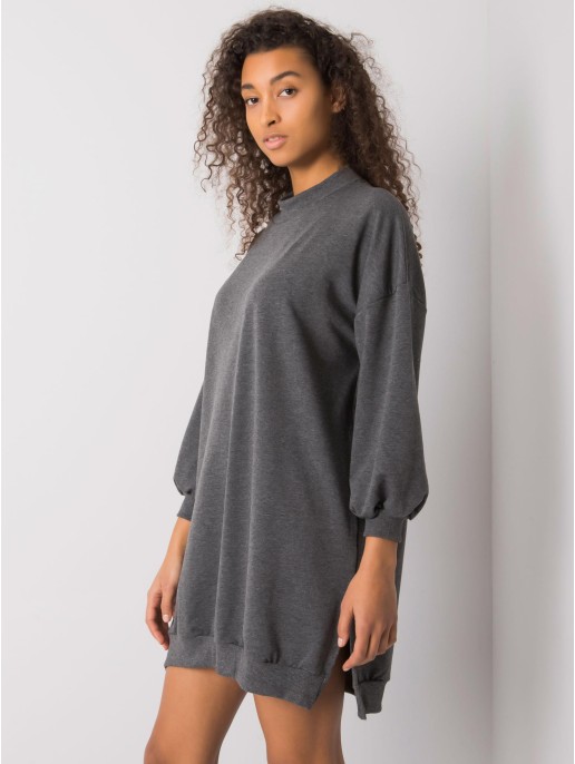 Sukienka-RV-SK-7207.03-ciemny szary