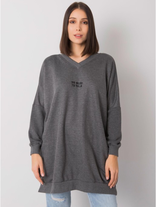 Tunika-RV-TU-7278.81P-ciemny szary Tunika-RV-TU-7278.81P-ciemny szary