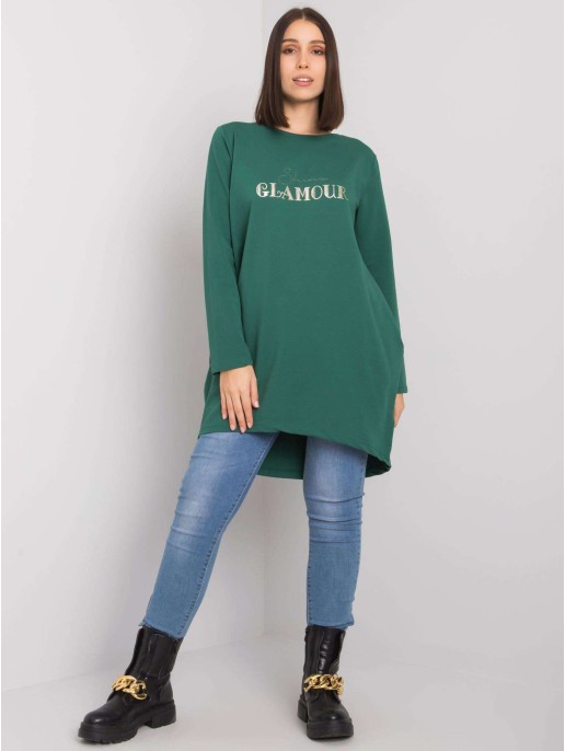 Tunika-RV-TU-7277.76P-ciemny zielony Tunika-RV-TU-7277.76P-ciemny zielony