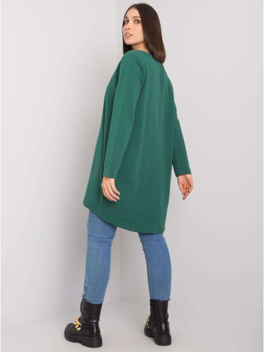 Tunika-RV-TU-7277.76P-ciemny zielony Tunika-RV-TU-7277.76P-ciemny zielony