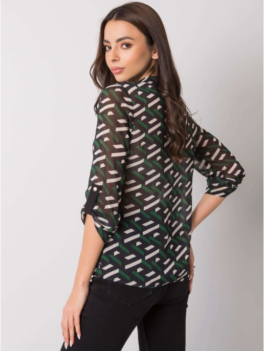 Marškiniai-LC-BZ-22K-2009.30P-juoda-žalia Marškiniai-LC-BZ-22K-2009.30P-juoda-žalia