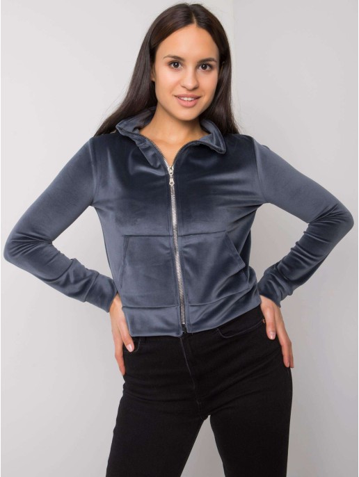 Bluza-RV-BL-7303.98P-ciemny szary Bluza-RV-BL-7303.98P-ciemny szary