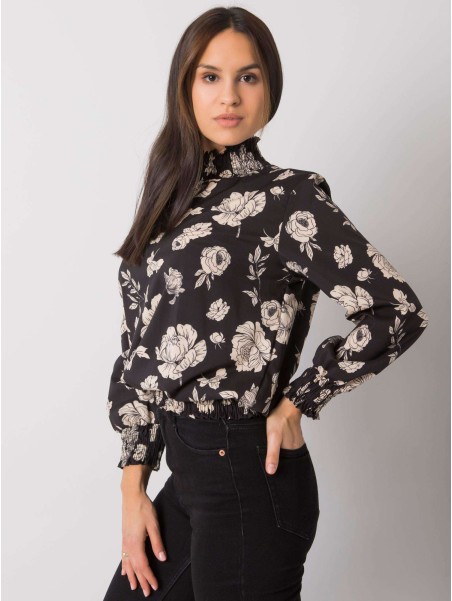 Bluzka-DHJ-BZ-8501.79-czarno-beżowy