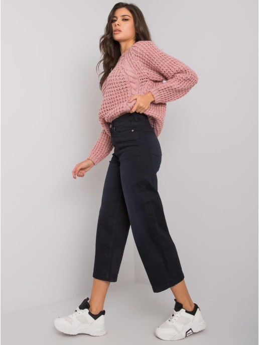 Spodnie jeans-D85038T62213B137-czarny Spodnie jeans-D85038T62213B137-czarny