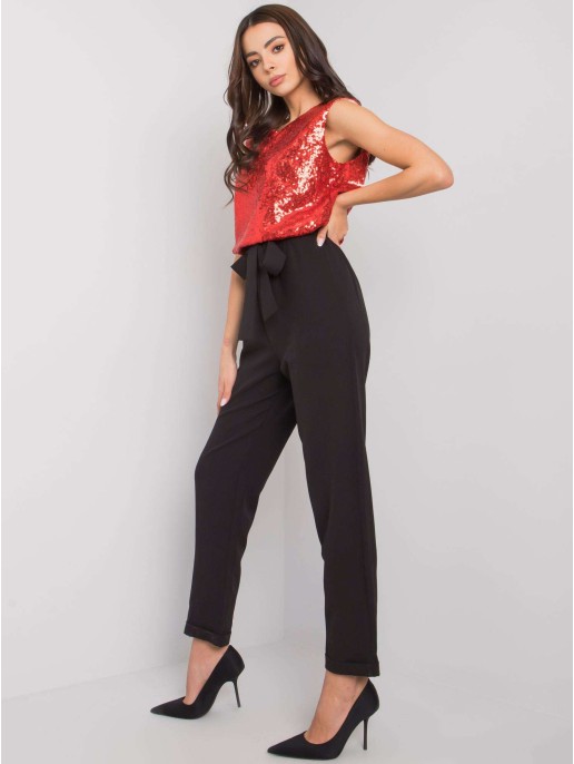 Kombinezon-LK-KO-507264.83P-czarno-czerwony Kombinezon-LK-KO-507264.83P-czarno-czerwony