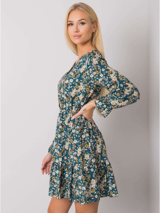 Sukienka-TW-SK-BI-25624.20P-ciemny zielony Sukienka-TW-SK-BI-25624.20P-ciemny zielony