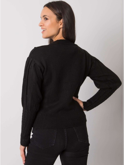 Megztinis-ASM-SW-7424.17-juodas Megztinis-ASM-SW-7424.17-juodas