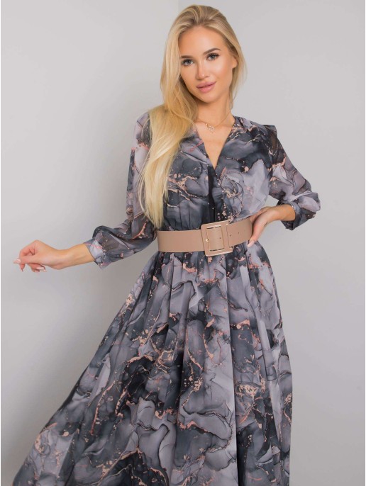 Sukienka-LC-SK-22K-3062-4.17P-szaro-czarny Sukienka-LC-SK-22K-3062-4.17P-szaro-czarny