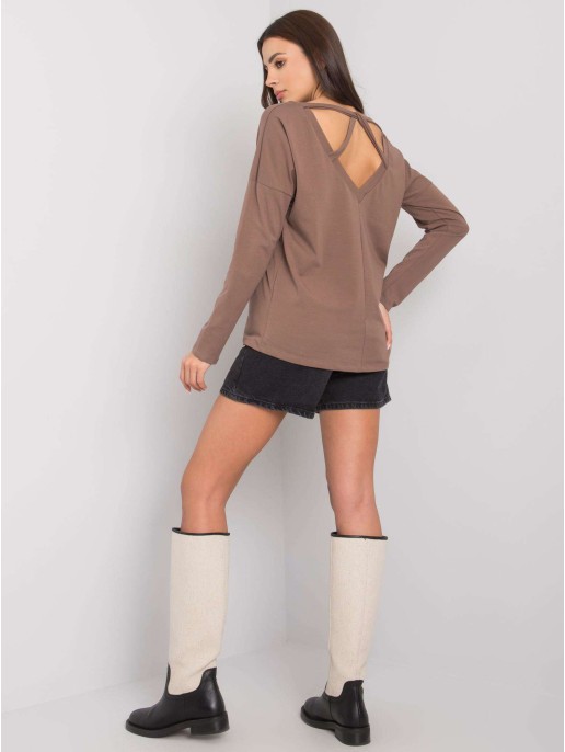 Bluzka-RV-BZ-7315.39X-brązowy Bluzka-RV-BZ-7315.39X-brązowy
