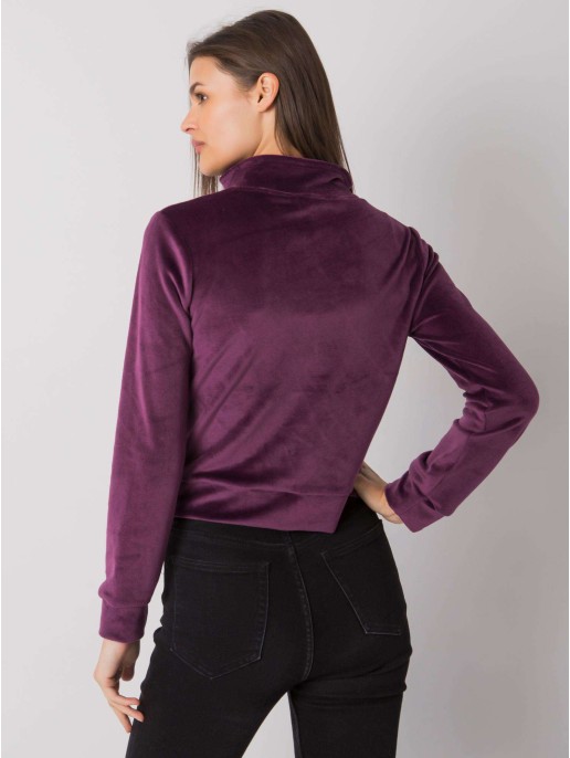Bluza-RV-BL-7303.98P-ciemny fioletowy Bluza-RV-BL-7303.98P-ciemny fioletowy