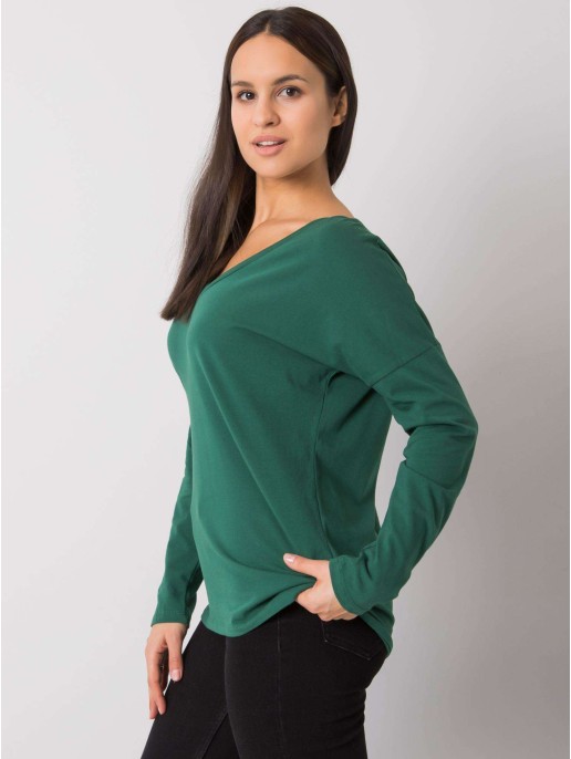 Bluzka-RV-BZ-7315.39X-ciemny zielony Bluzka-RV-BZ-7315.39X-ciemny zielony