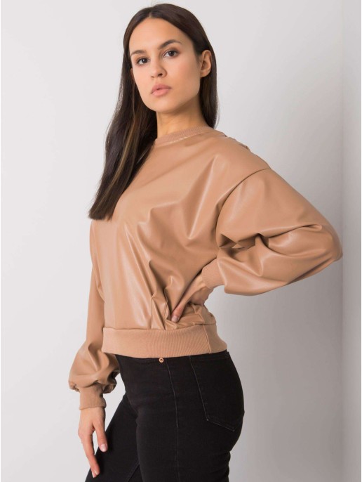 Bluza-RV-BL-7352.52-camelowy Bluza-RV-BL-7352.52-camelowy