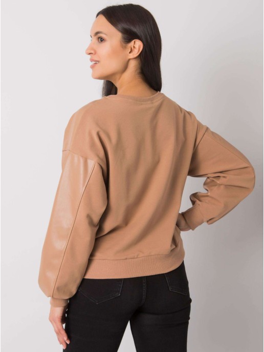 Bluza-RV-BL-7352.52-camelowy Bluza-RV-BL-7352.52-camelowy