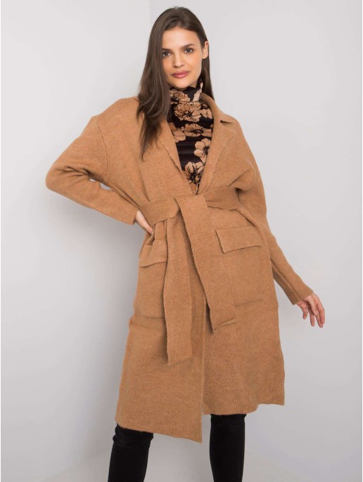 Kardigan-LC-SW-844.33X-camelowy Kardigan-LC-SW-844.33X-camelowy