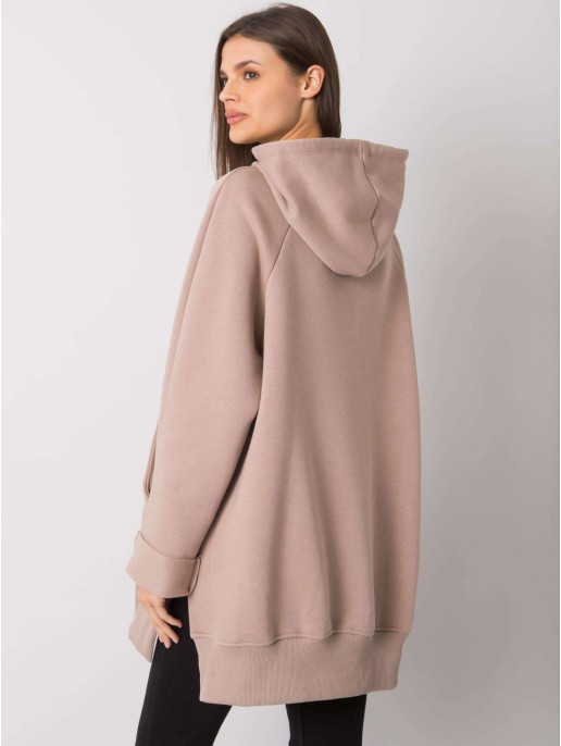 Bluza-RV-BL-7371.00P-ciemny bezowy Bluza-RV-BL-7371.00P-ciemny bezowy