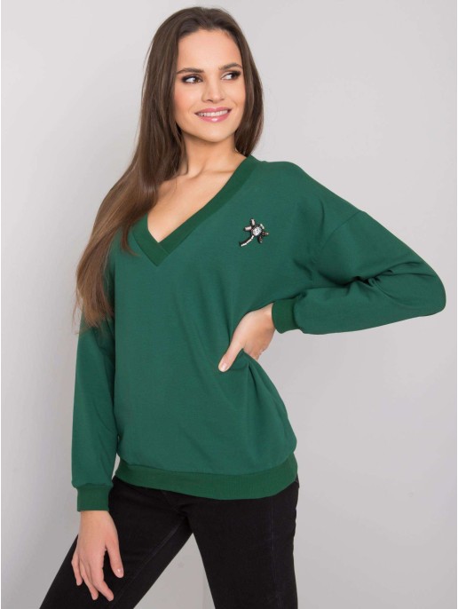 Bluza-RV-BL-7370.78P-ciemny zielony