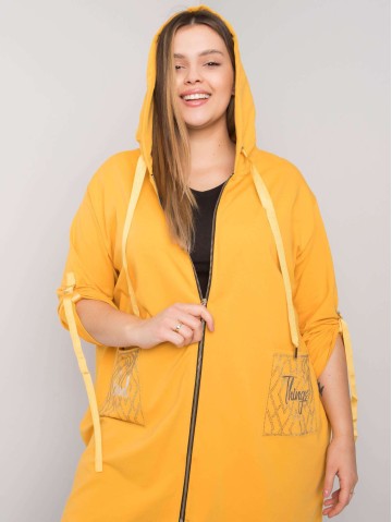 Bluza-RV-BL-6795.84-ciemny żółty 2