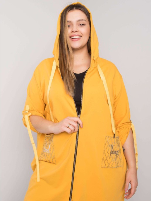 Džemperis-RV-BL-6795.84-tamsiai geltonas Džemperis-RV-BL-6795.84-tamsiai geltonas