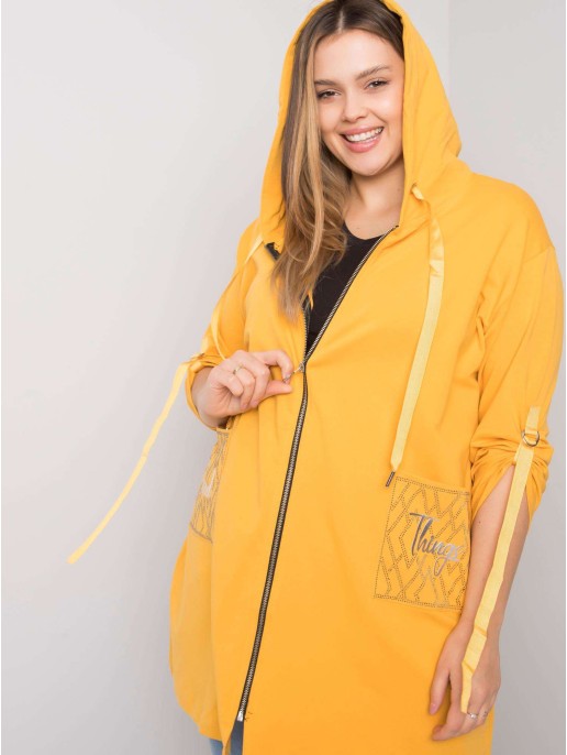 Džemperis-RV-BL-6795.84-tamsiai geltonas Džemperis-RV-BL-6795.84-tamsiai geltonas