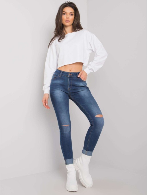 Spodnie jeans-RS-SP-G-004.84-ciemny niebieski