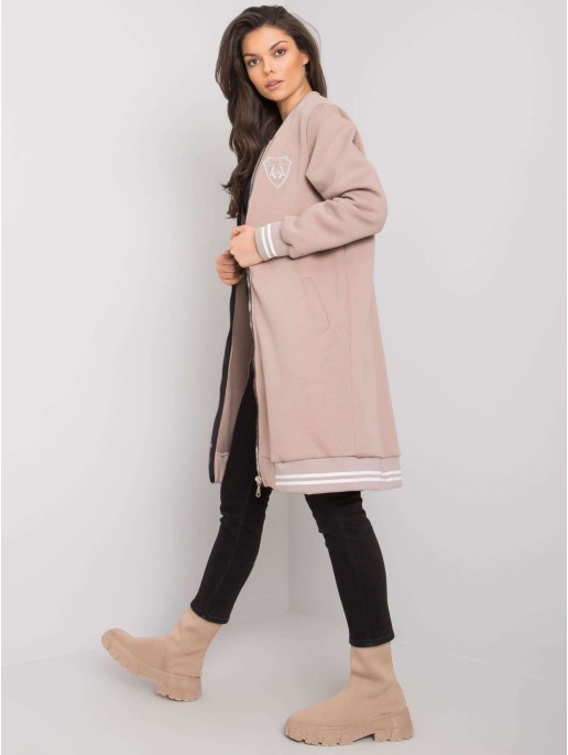 Bluza-RV-BL-7350.28-ciemny bezowy Bluza-RV-BL-7350.28-ciemny bezowy