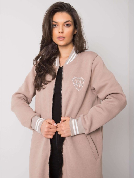 Bluza-RV-BL-7350.28-ciemny bezowy Bluza-RV-BL-7350.28-ciemny bezowy