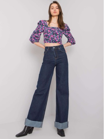 Spodnie jeans-MR-SP-1325.46P-ciemny niebieski
