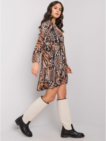 Sukienka-WN-SK-2311-3.84-czarno-beżowy