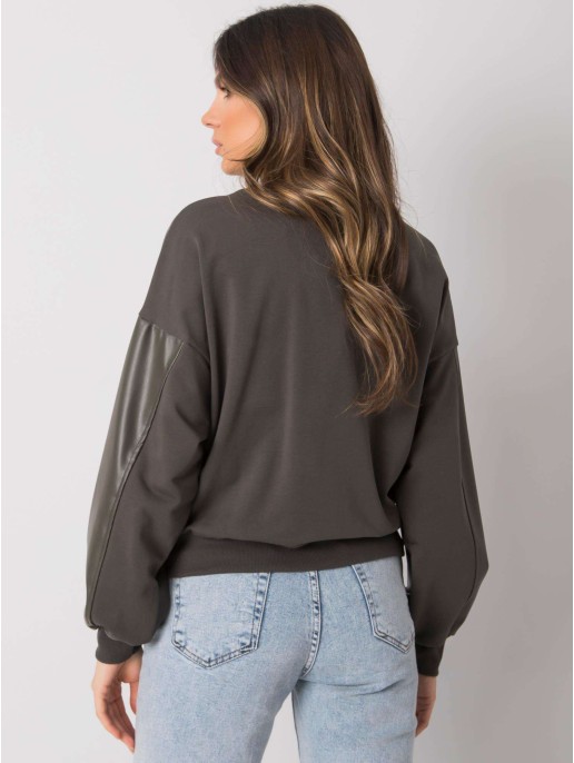 Bluza-RV-BL-7352.52-ciemny khaki Bluza-RV-BL-7352.52-ciemny khaki