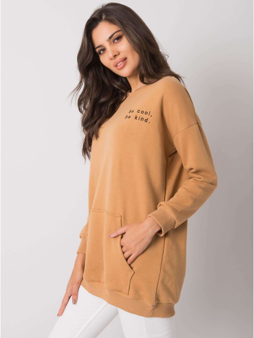 Bluza-RV-BL-7202.32P-camelowy Bluza-RV-BL-7202.32P-camelowy