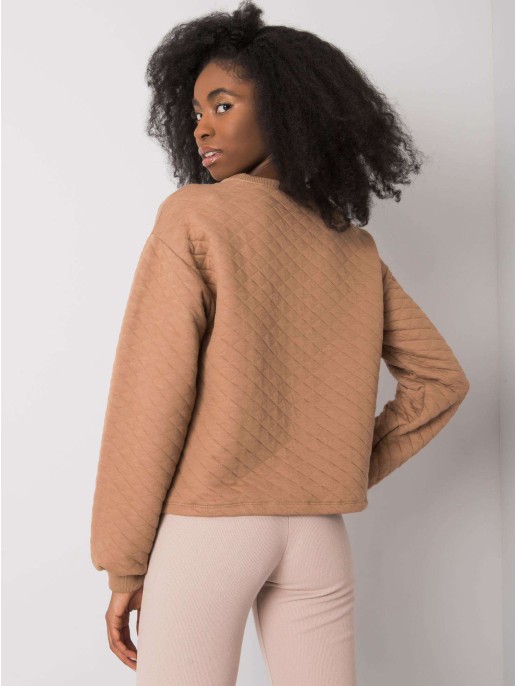 Džemperis-RV-BL-7446.99-rusvas Džemperis-RV-BL-7446.99-rusvas