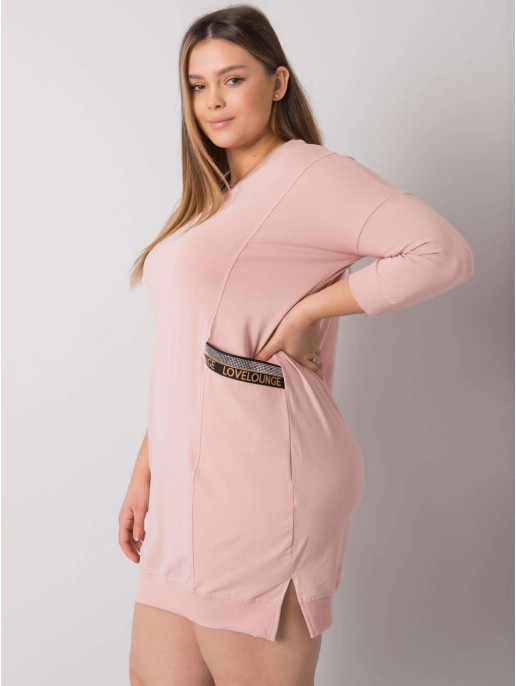 Suknelė-RV-SK-6836.55P-šviesiai rožinė Suknelė-RV-SK-6836.55P-šviesiai rožinė