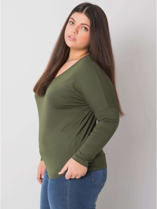 Bluzka-RV-BZ-7302.23-khaki Bluzka-RV-BZ-7302.23-khaki