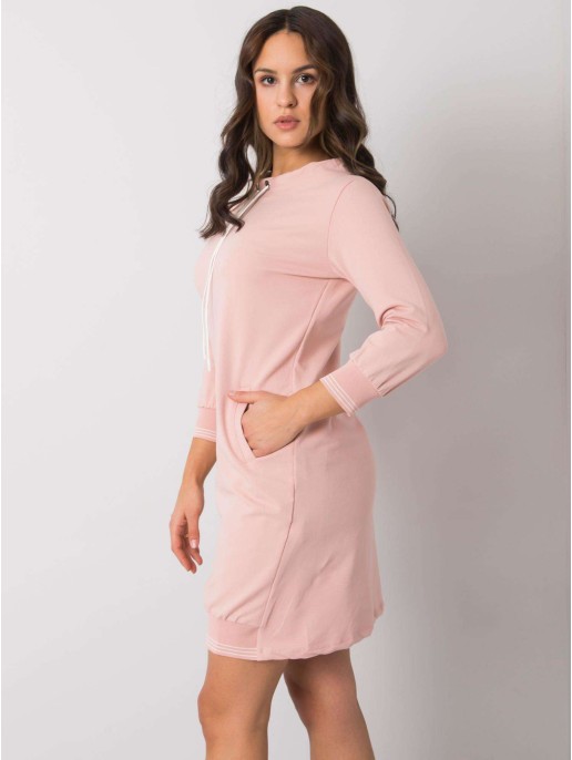 Suknelė-RV-SK-7355.93-šviesiai rožinė Suknelė-RV-SK-7355.93-šviesiai rožinė