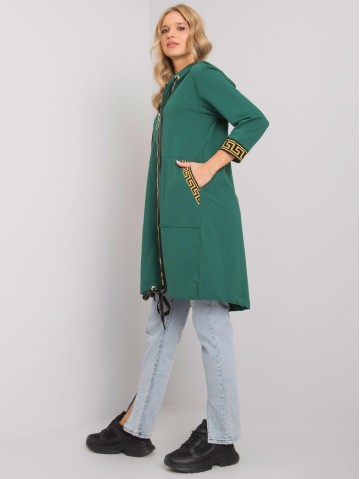 Bluza-RV-BL-6792.02P-ciemny zielony 2