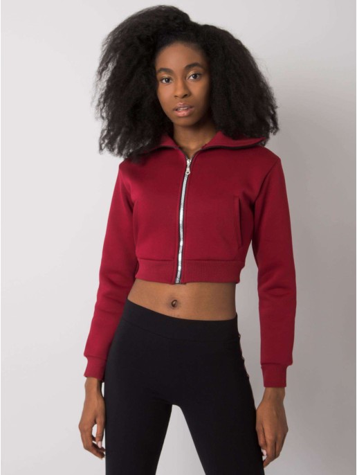 Džemperis-RV-BL-7305.79-bordowy Džemperis-RV-BL-7305.79-bordowy