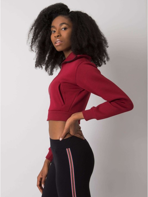 Džemperis-RV-BL-7305.79-bordowy Džemperis-RV-BL-7305.79-bordowy