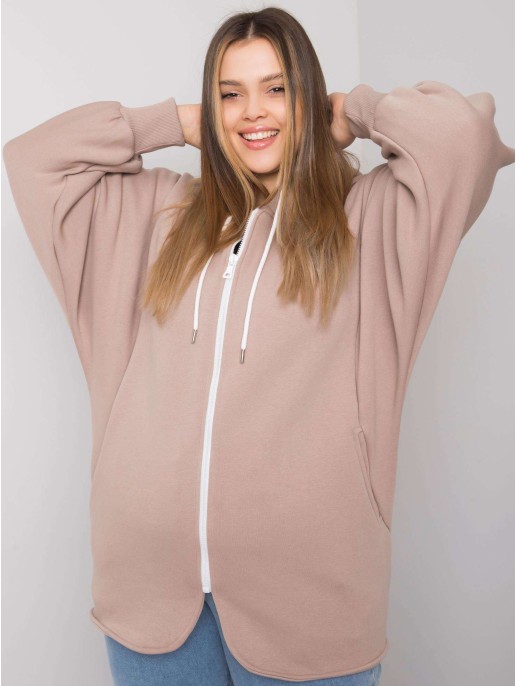 Džemperis-RV-BL-7282.22P-tamsiai smėlio spalvos