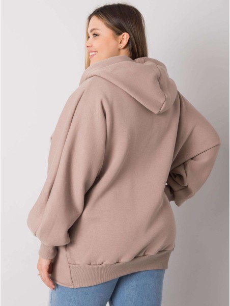 Džemperis-RV-BL-7282.22P-tamsiai smėlio spalvos