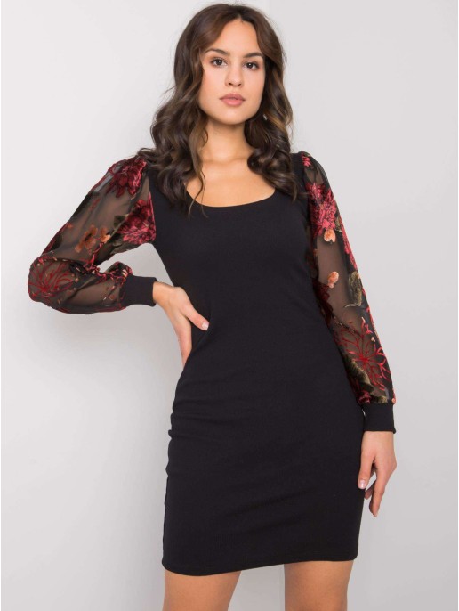 Sukienka-RV-SK-7347.03X-czarny Sukienka-RV-SK-7347.03X-czarny