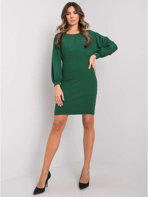 Sukienka-RV-SK-7337.19-ciemny zielony Sukienka-RV-SK-7337.19-ciemny zielony