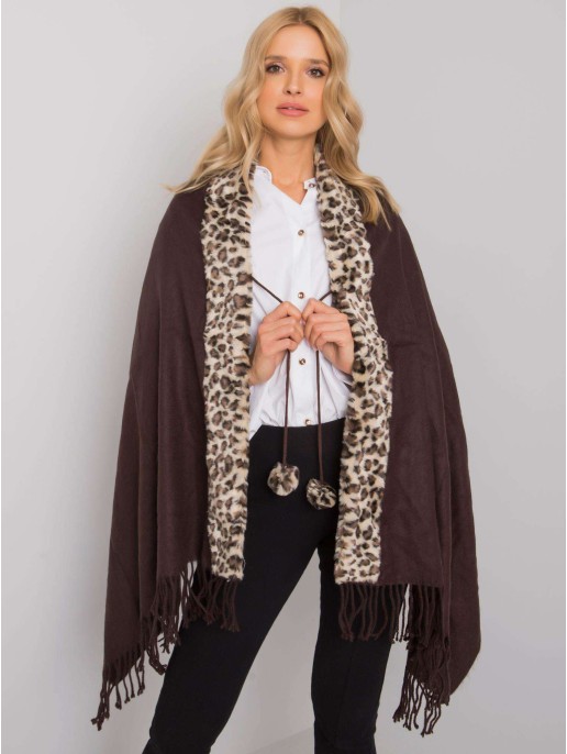 Szalik-AT-SZ-BF48420-brązowy Szalik-AT-SZ-BF48420-brązowy