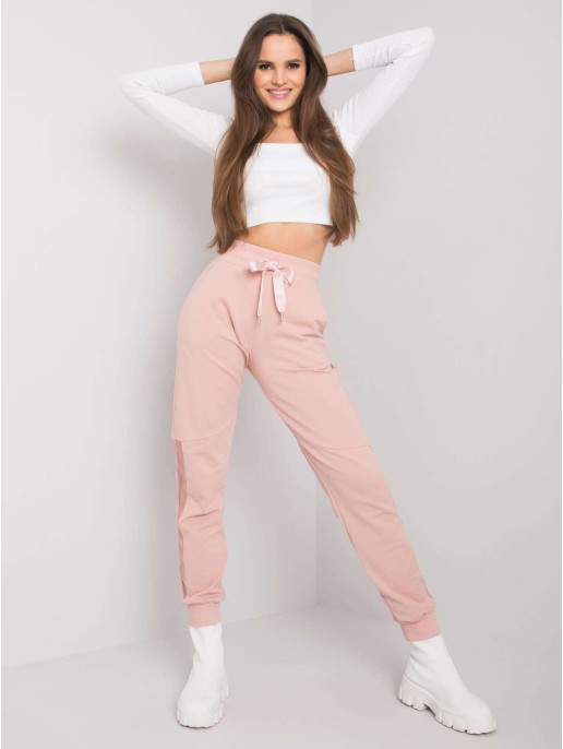 Spodnie dresowe-RV-DR-6896.48P-jasny różowy Spodnie dresowe-RV-DR-6896.48P-jasny różowy